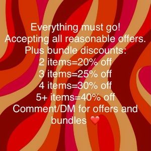 SALE! Everything must go. Huge bundle discounts!